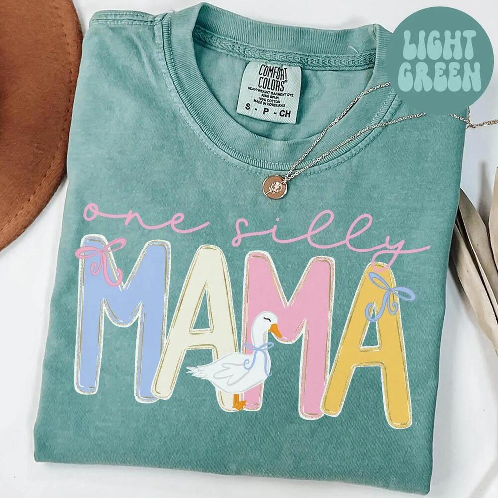 S Mama Shirt, Spring Goose Mom Shirt, New Mothers Day Tshirt